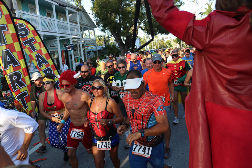Heroes and Villains 5K 2018 photo - Duval Street, Key West
